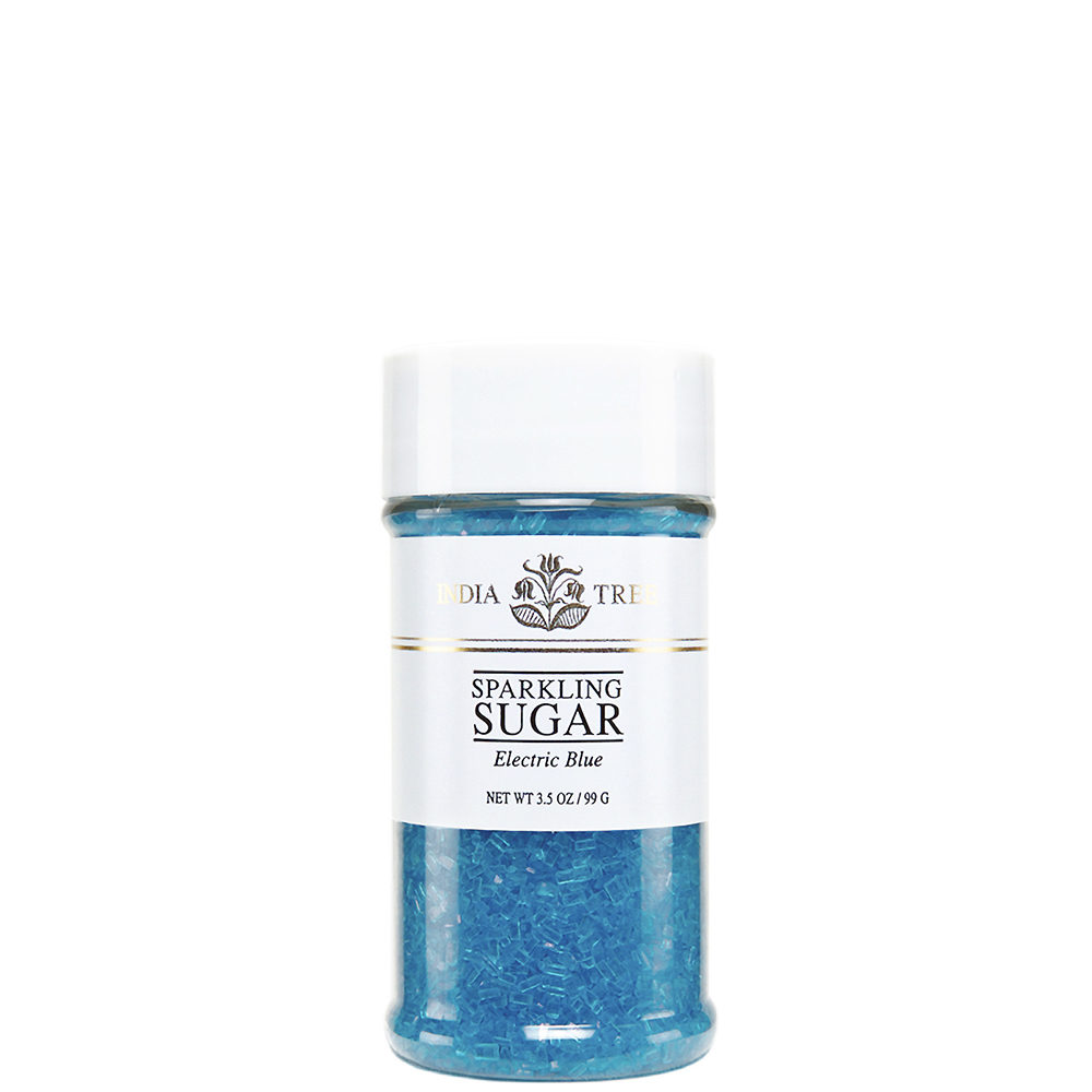 Electric Blue Sparkling Sugar