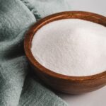 A bowl of India Tree Superfine Caster Sugar, highlighting its ultra-fine texture.