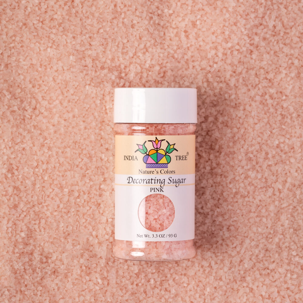 Nature's Colors Pink Decorating Sugar