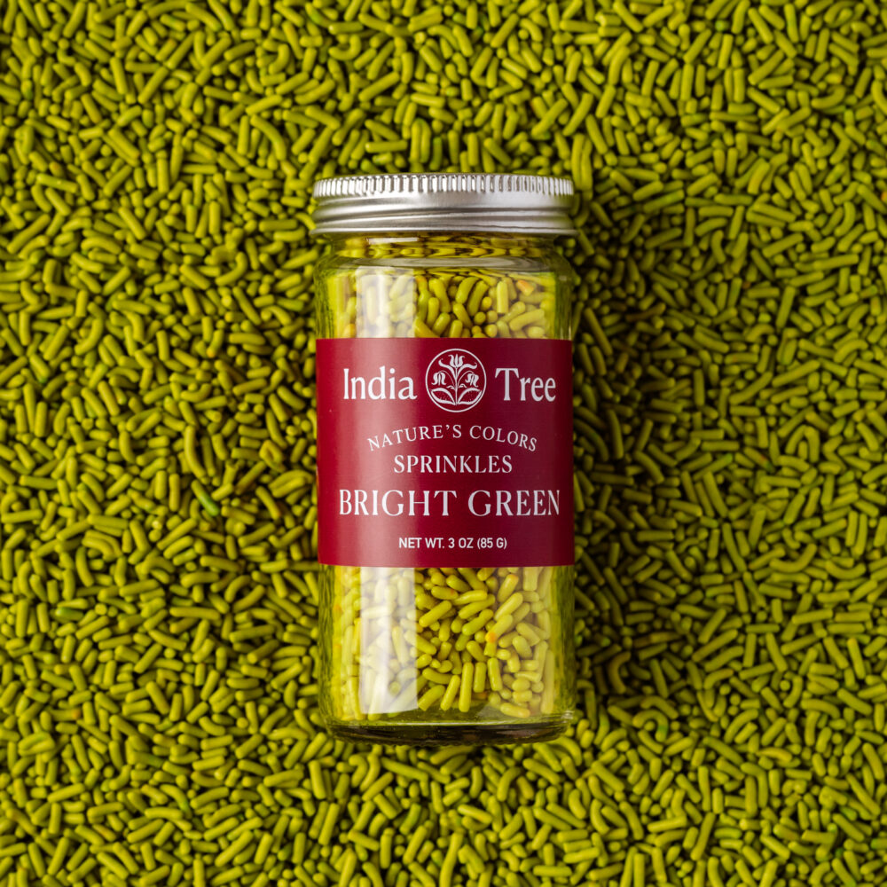 Nature's Colors Bright Green Sprinkles