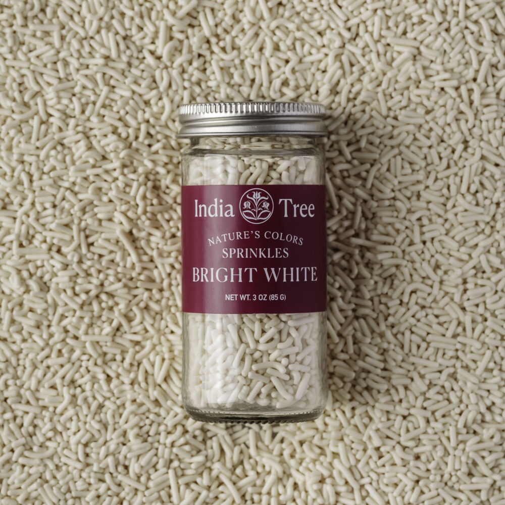 Nature's Colors Bright White Sprinkles