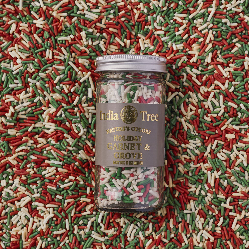 Nature's Colors Holiday - Red, White & Green Sprinkles