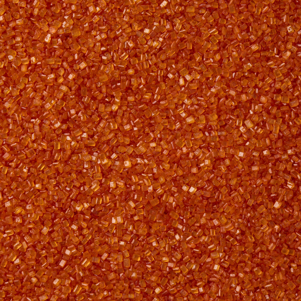 Nature's Colors Orange Decorating Sugar